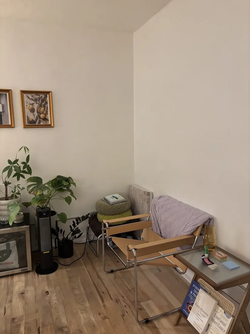 Office reading nook